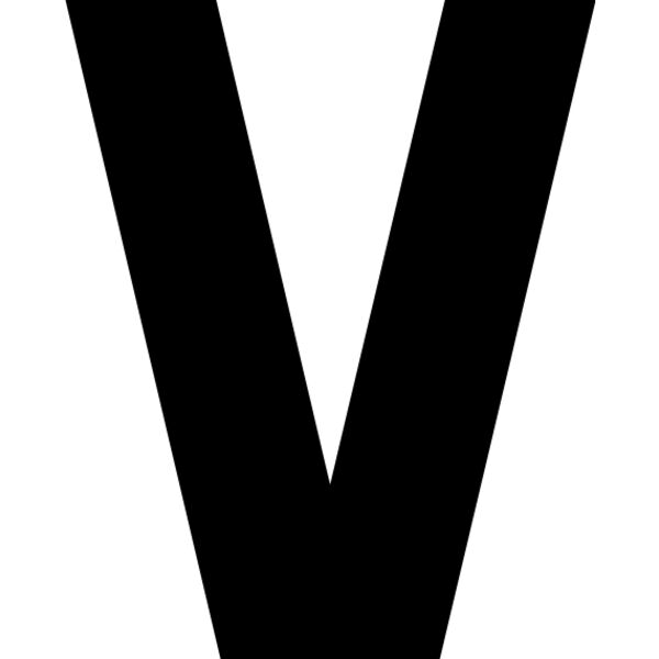 Baseball Alphabet V center Thumbnail