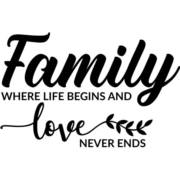 Family is where life begins Thumbnail
