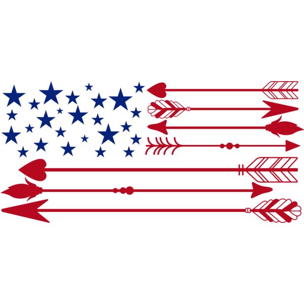 America Flag Arrow Thumbnail