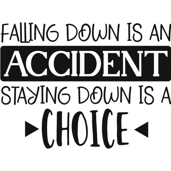 Falling down is an accident staying Thumbnail