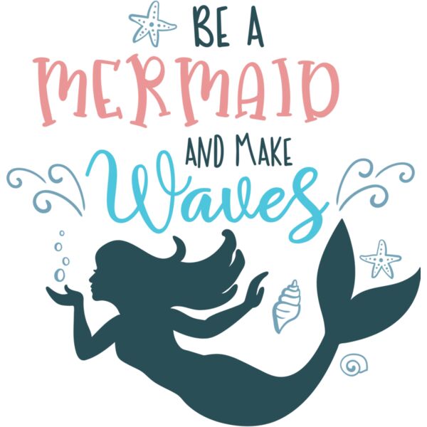 Be a mermaid and make waves Thumbnail