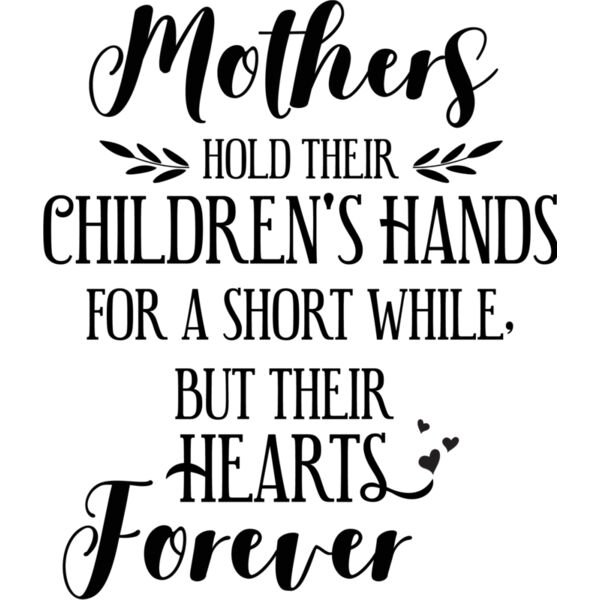 Mother hold their Childs hand Mom Thumbnail