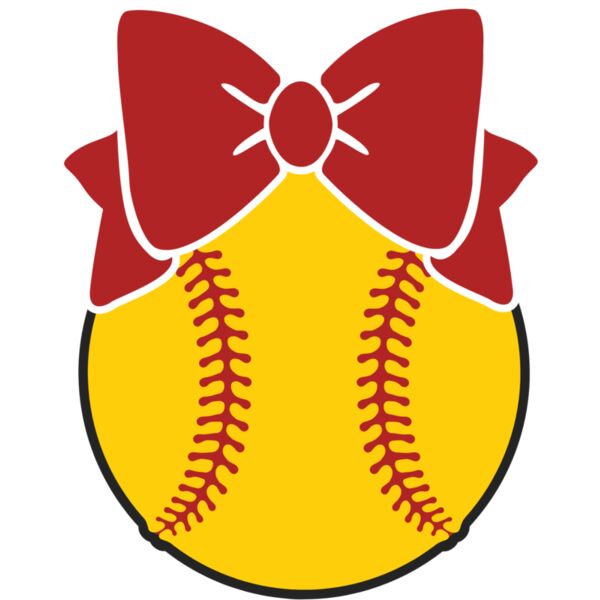 Softball with Bow Thumbnail