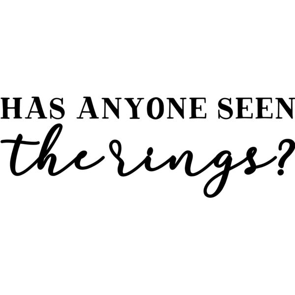 Has anyone seen the rings Thumbnail