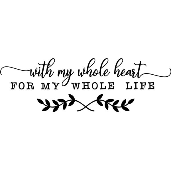 With My Whole Heart For My Thumbnail